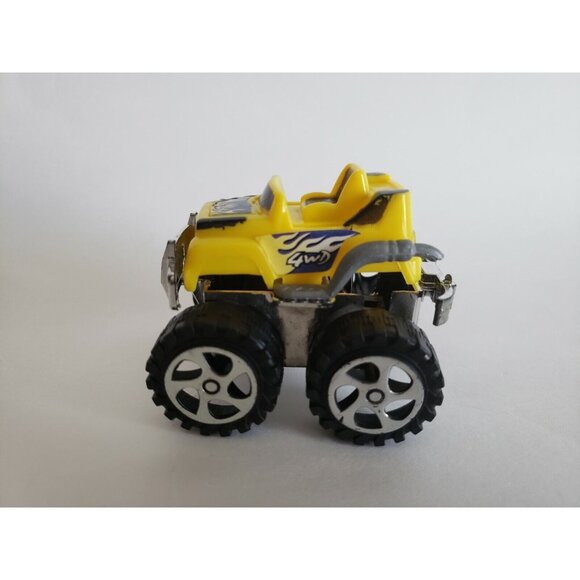 3 Kids Mini Pull Back Monster Big wheel Cars Toys Multi Colors - 3 Lot - Picture 3 of 10